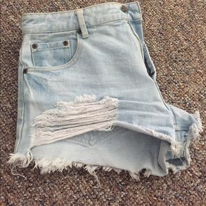 Jean shorts